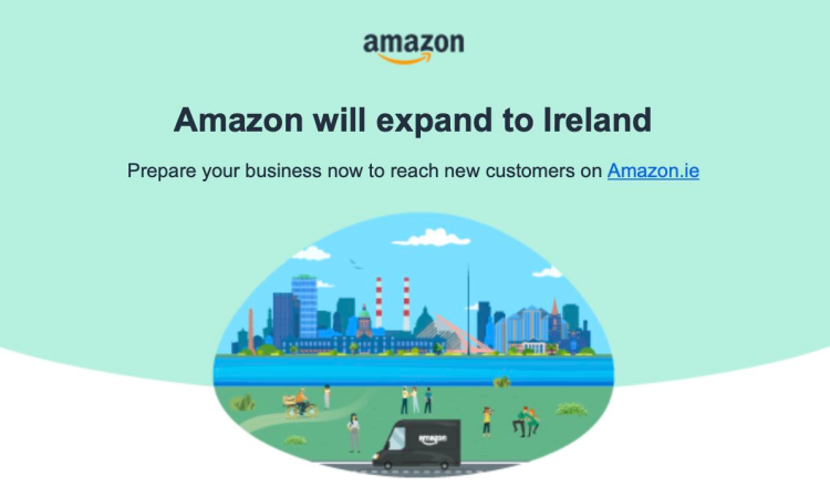 Amazon will expand to Ireland